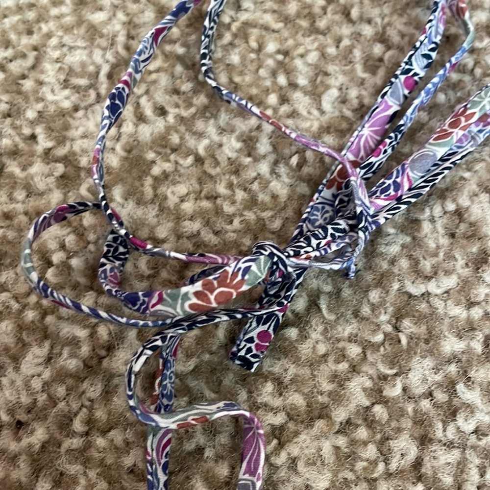 NWT J.Crew Made With Liberty Fabric Strappy Floral Blouse - Picture 4 of 7
